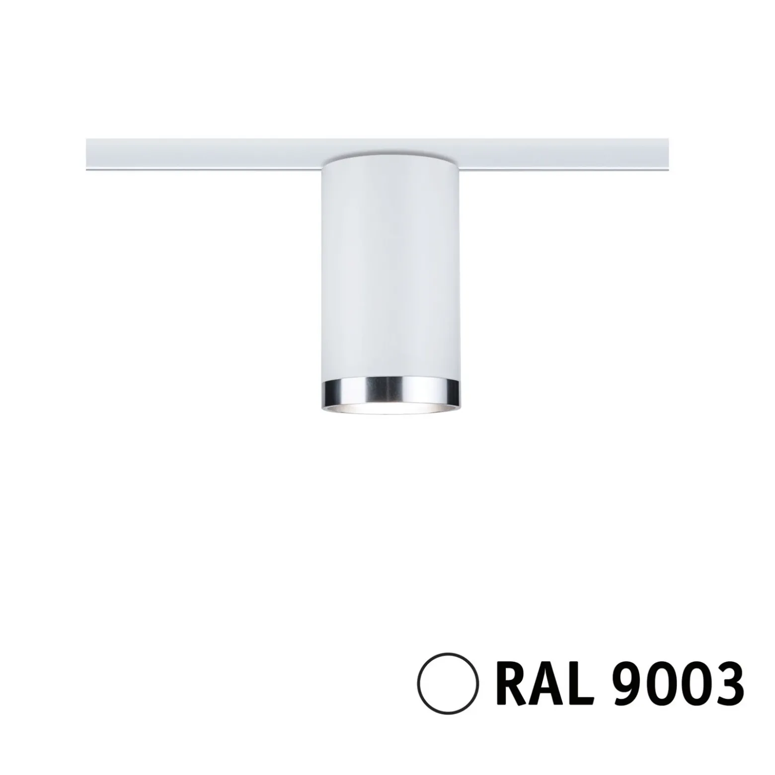Paulmann URail foco de riel Tube, blanco señal, metal, GU10
