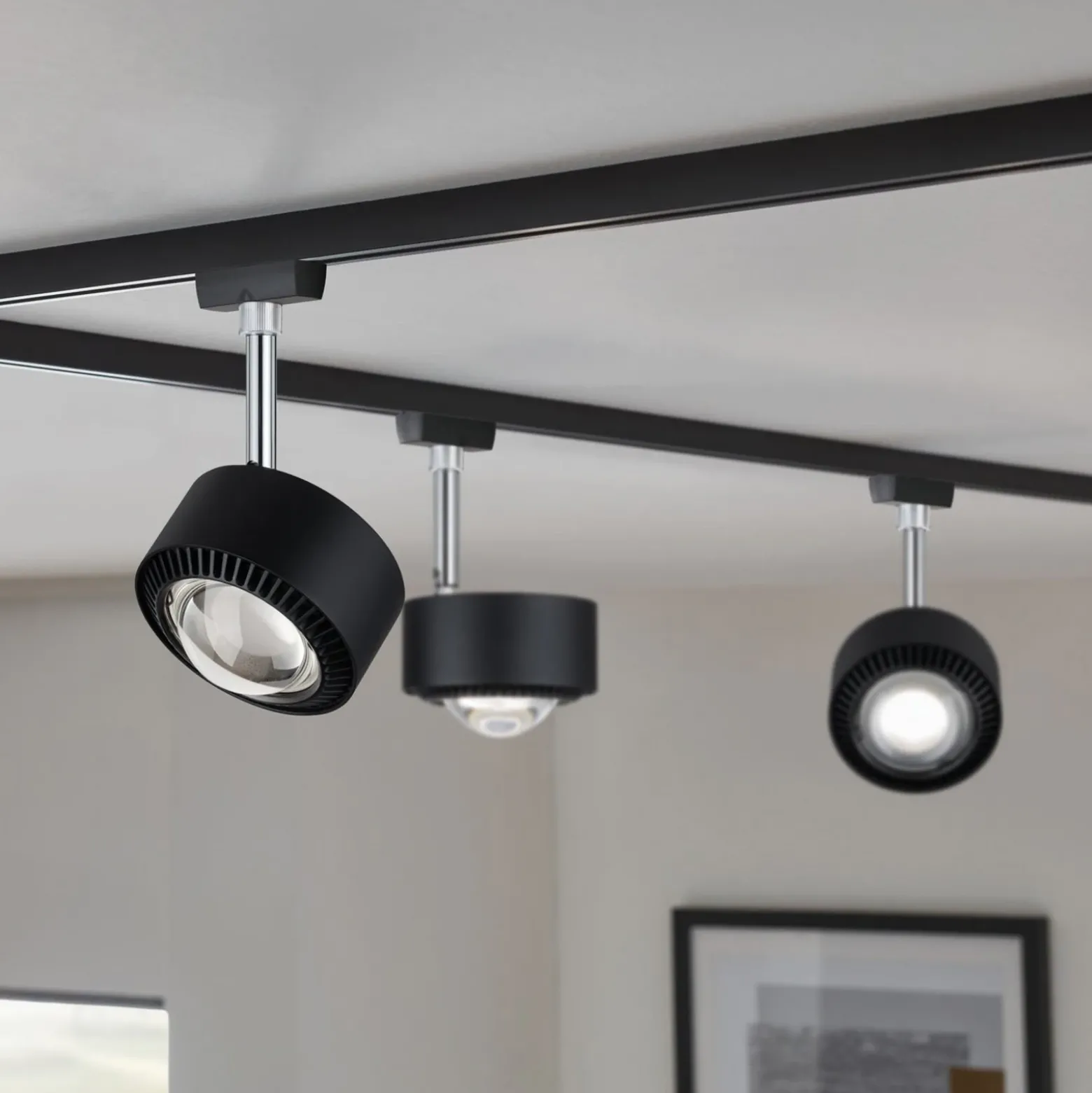 Paulmann URail foco LED Aldan negro