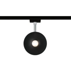 Paulmann URail foco LED Esfera 2.700K negro