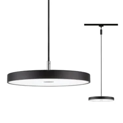 Paulmann URail Hildor colgante LED negro 4.000K
