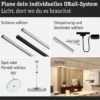 Paulmann URail Hildor colgante LED 3.000K cromo