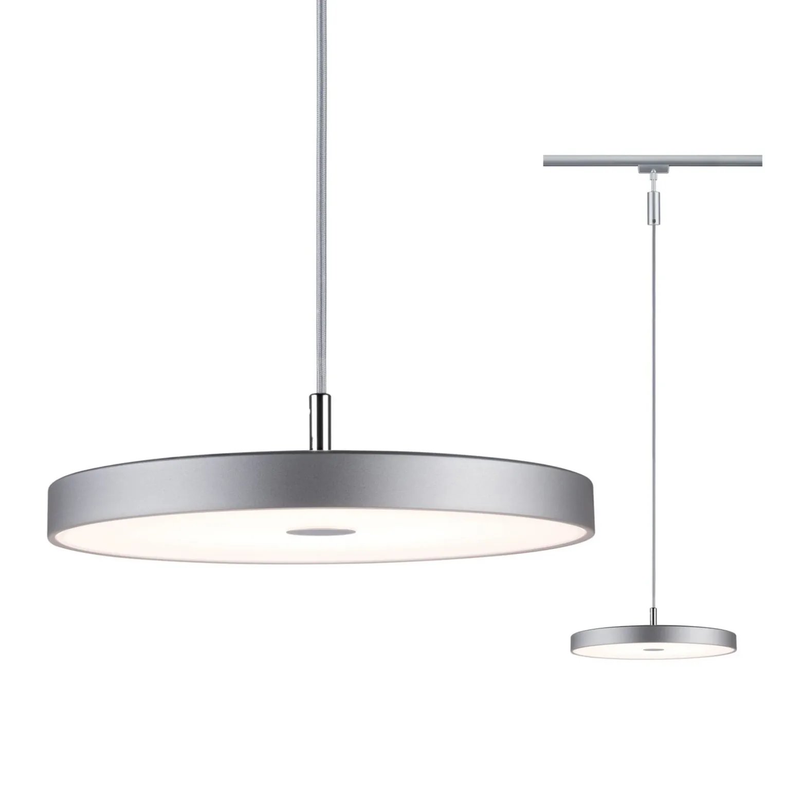 Paulmann URail Hildor colgante LED 3.000K cromo