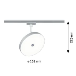 Paulmann URail Hildor foco LED cromo 4.000K