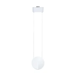 Paulmann URail LED colgante Alejandro, blanco señal, 3000K, atenuable.