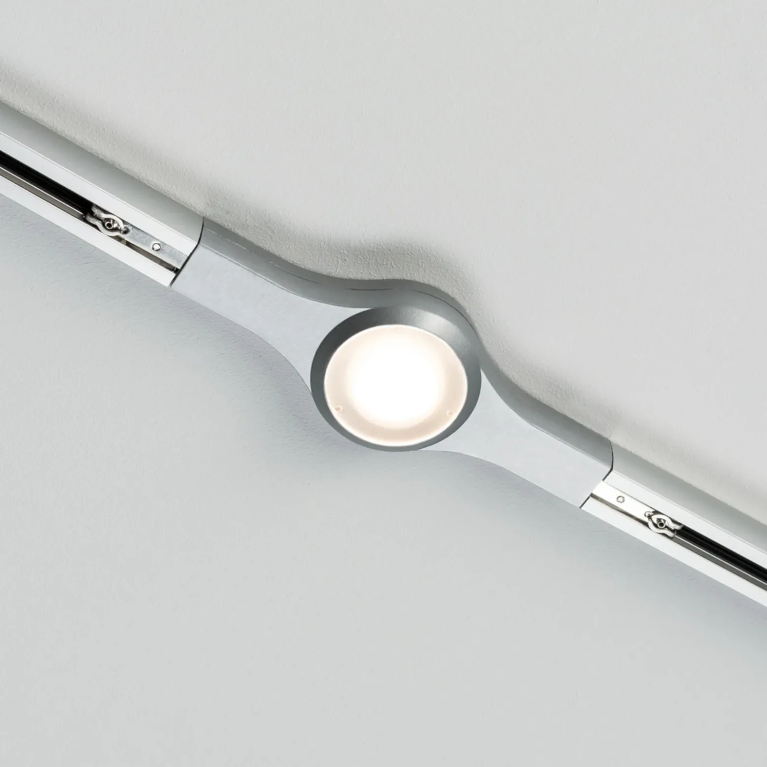 Paulmann URail LED Line conector, cromo mate