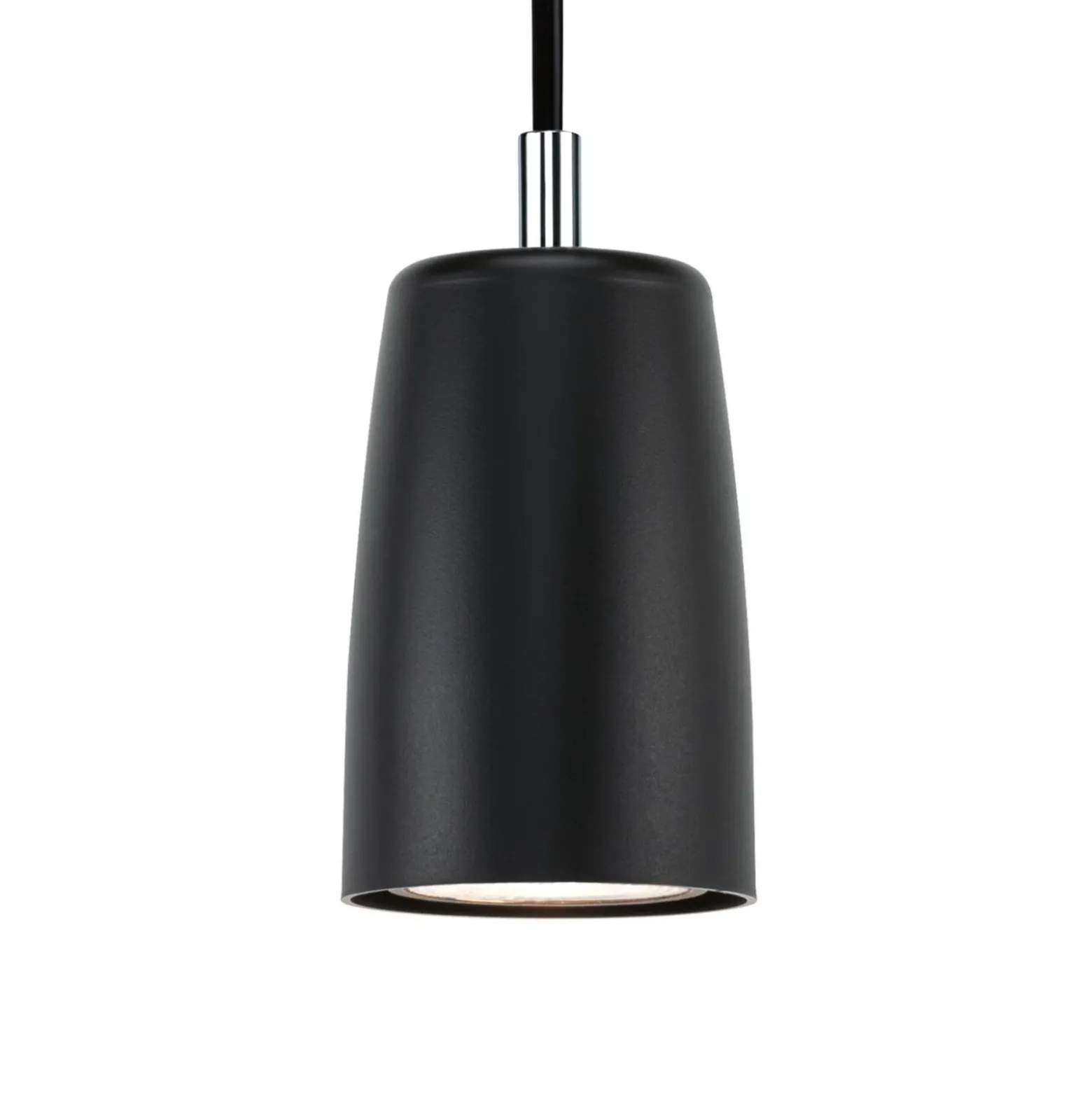 Paulmann URail-Lámpara colgante Cover, negro mate, GU10