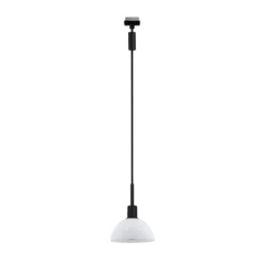 Paulmann URail péndulo Sarrasani negro/opalino