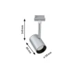 Paulmann URail Shine foco LED en cromo