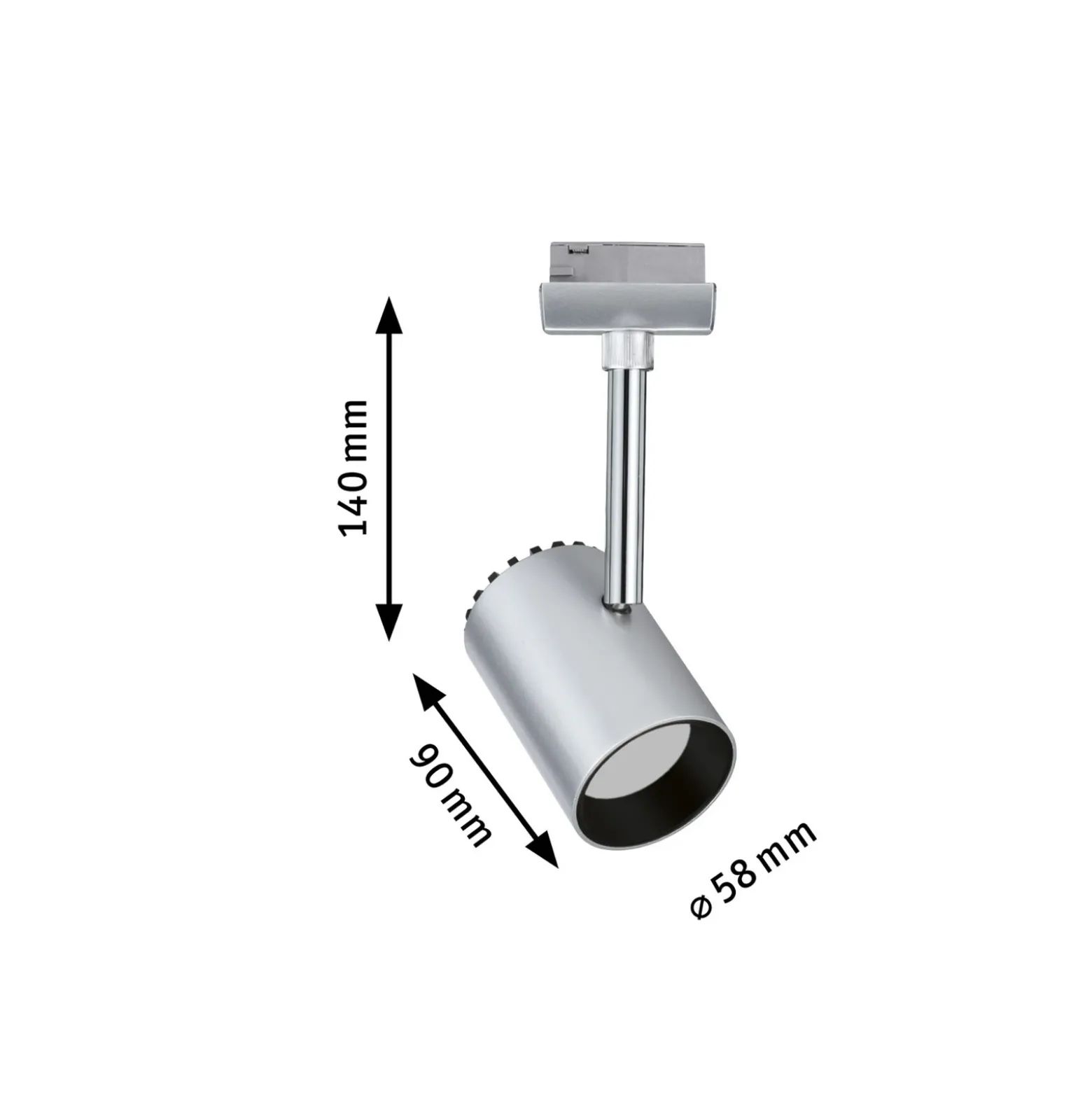 Paulmann URail Shine foco LED en cromo