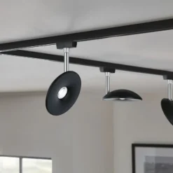 Paulmann URail Sphere foco LED 4.000K negro