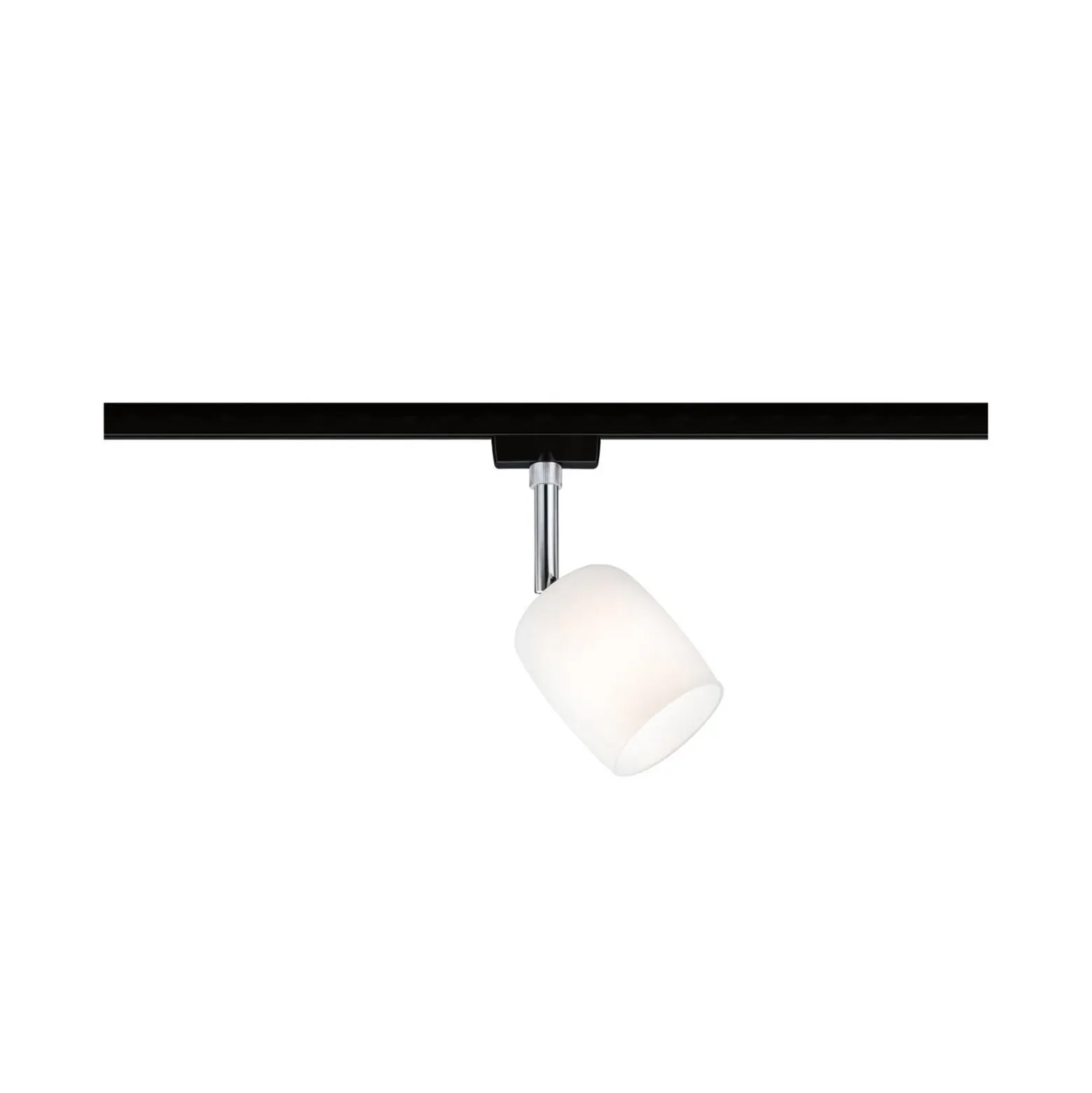 Paulmann URail Spot Blossom negro, cristal satinado
