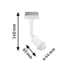 Paulmann URail Spot DecoSystems Basic, blanco señal, metal