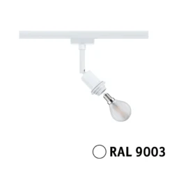 Paulmann URail Spot DecoSystems Basic, blanco señal, metal