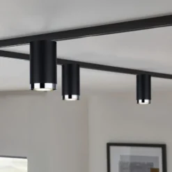 Paulmann URail Spot Tube negro mate
