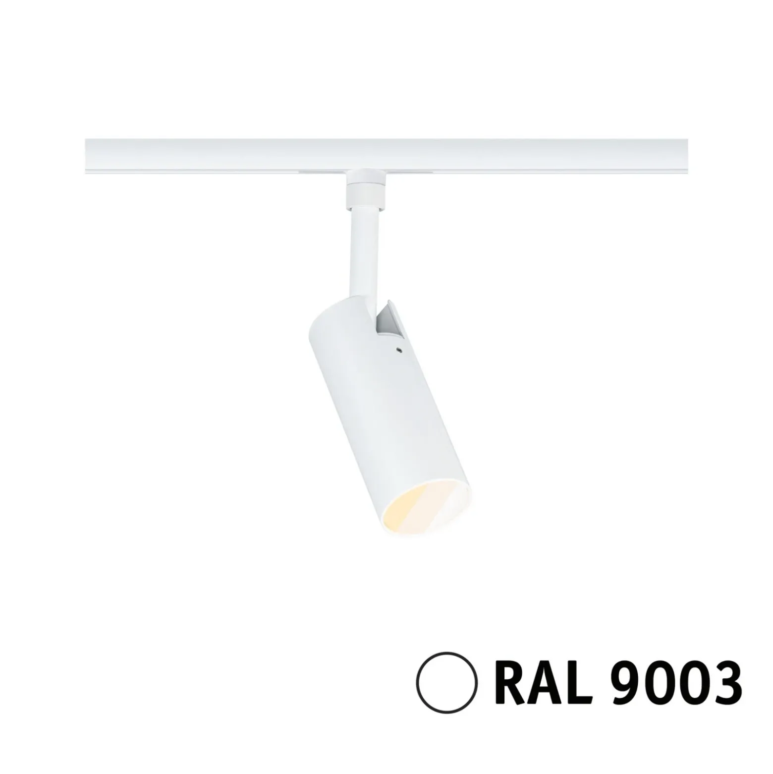 Paulmann URail-Spot Tubo blanco mate, CCT, no atenuable