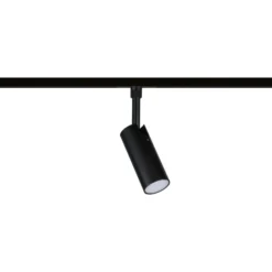Paulmann URail-Spot Tubo, negro mate, regulador atenuable de 3 niveles, CCT