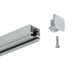Paulmann URail tapa terminal set de 2 cromo mate