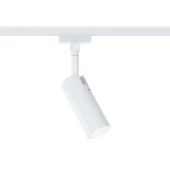 Paulmann URail Tubo foco, atenuable en 3 niveles, 3000 K, blanco señal