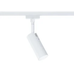 Paulmann URail Tubo Spot, 3 niveles atenuables, 4000 K, blanco señal