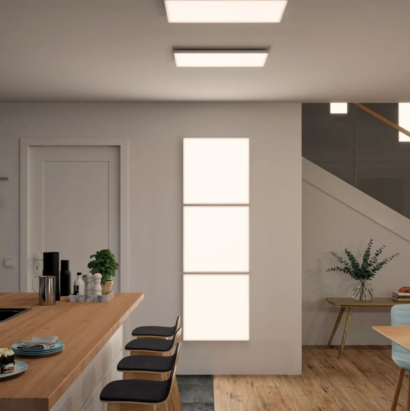 Paulmann Velora panel LED 3-step-dim, 59,5x59,5 cm