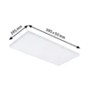 Paulmann Velora panel LED 3-step-dim, 59,5x29,5 cm