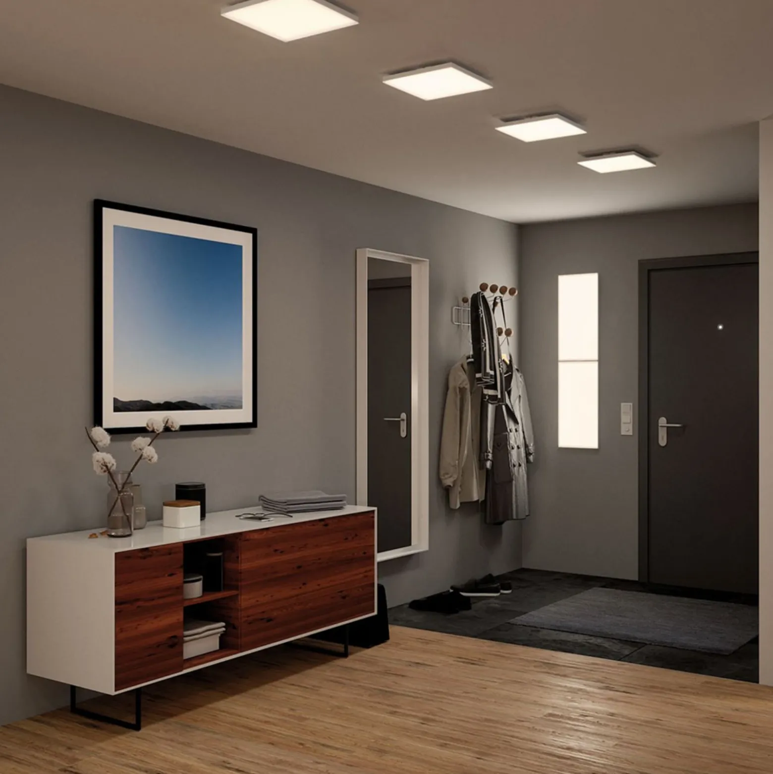 Paulmann Velora panel LED 3-step-dim, 59,5x29,5 cm