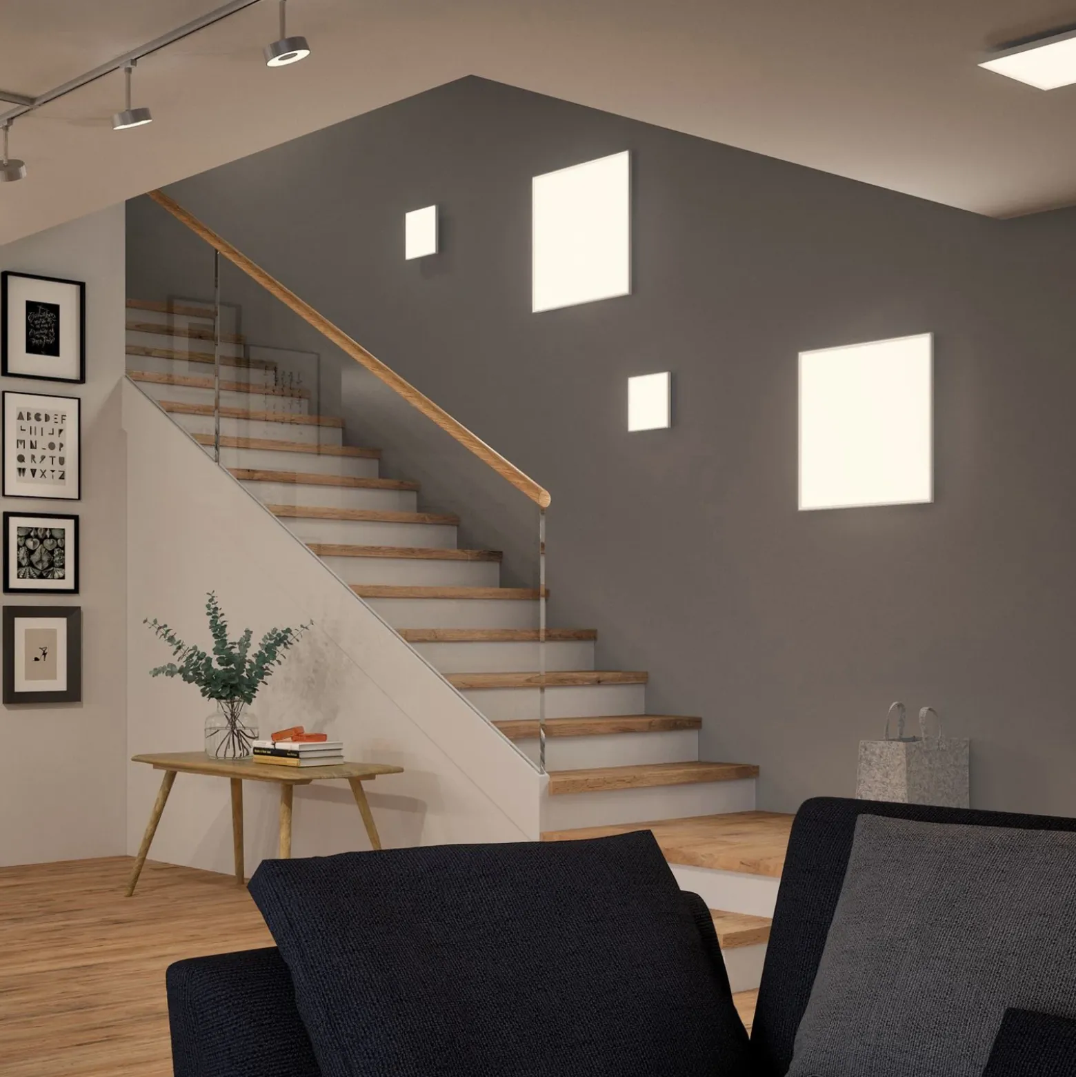 Paulmann Velora panel LED 3-step-dim, 59,5x59,5 cm