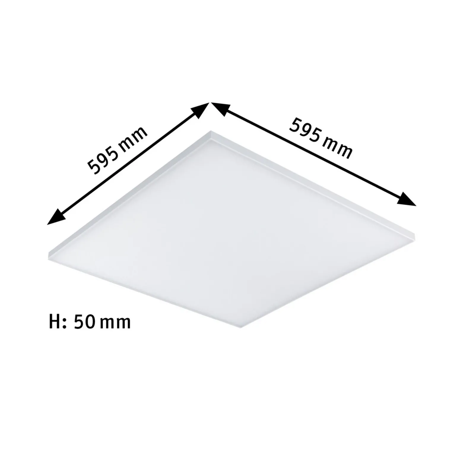 Paulmann Velora panel LED ZigBee 59,5x59,5cm 19,5W