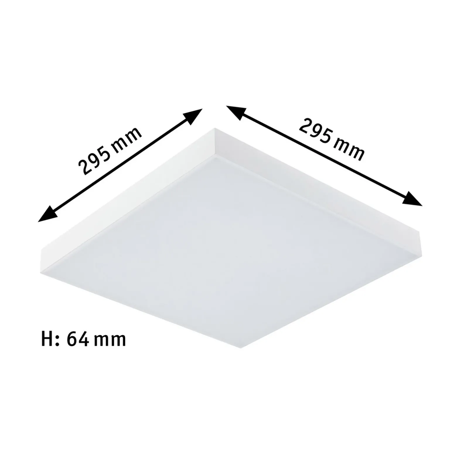 Paulmann Velora Rainbow Panel 30x30cm blanco RGBW