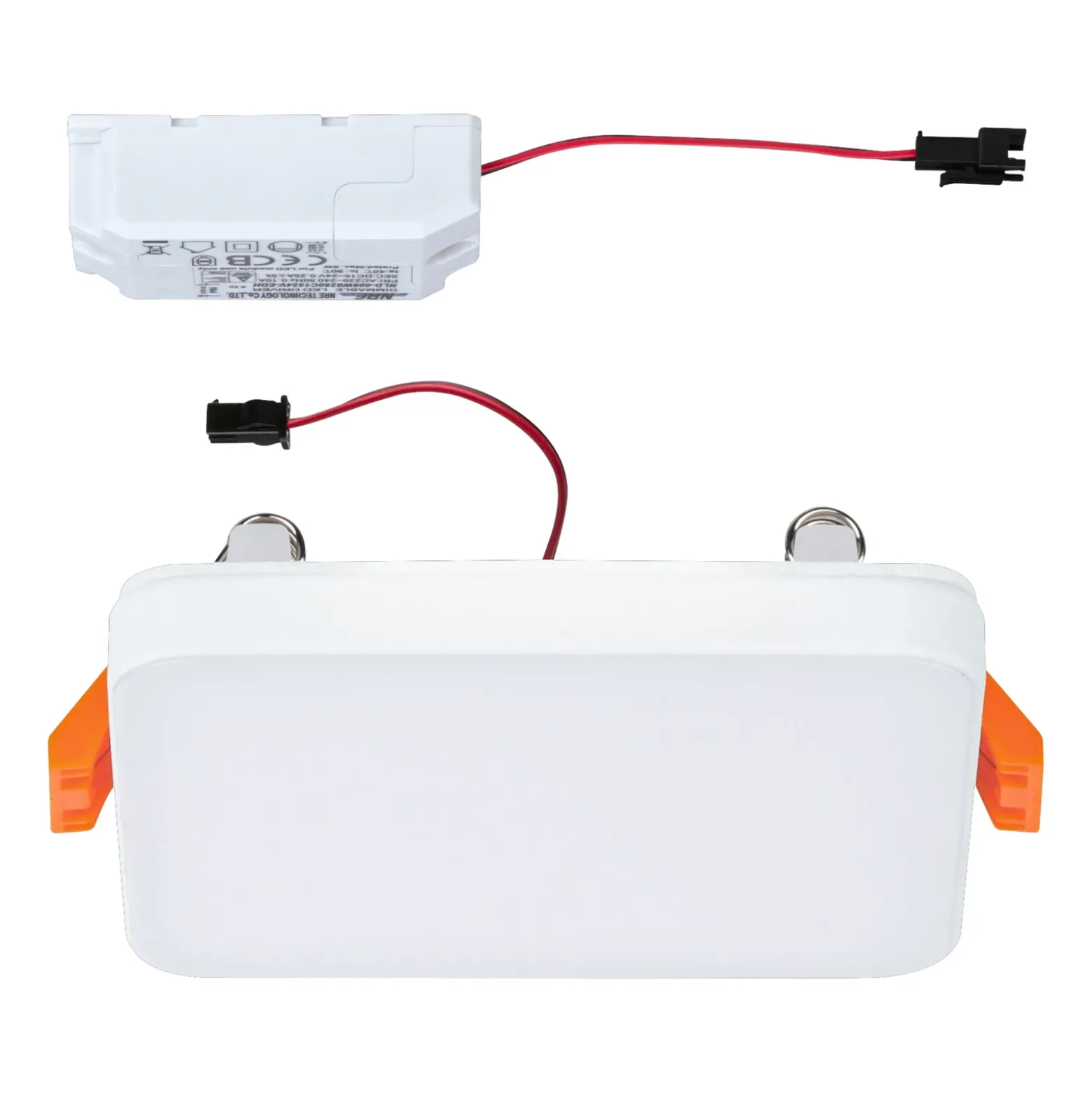 Paulmann Veluna Edge IP44 3000K atenuador 9x9cm