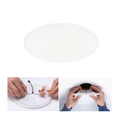 Paulmann Veluna Edge IP44 4.000K atenuador Ø 20cm