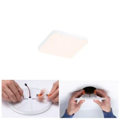 Paulmann Veluna Edge IP44 3000K atenuador 9x9cm