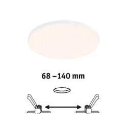 Paulmann Veluna Edge IP44 3.000K atenuador Ø 16cm