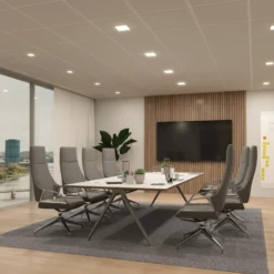 Paulmann Veluna Edge LED empotrable IP44 3000K 9x9cm