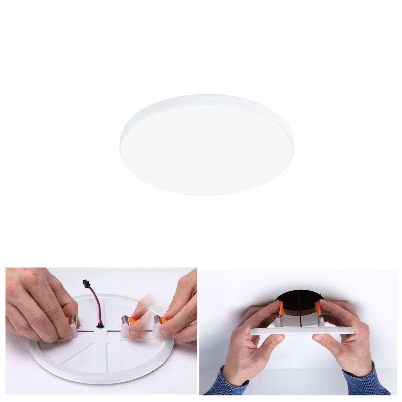 Paulmann Veluna Edge LED empotrable IP44 4.000K Ø 12cm