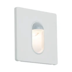 Paulmann Wall empotrada con sensor, blanco angular