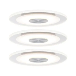 Paulmann Whirl empotrada LED 4,9W 3 ud redondo