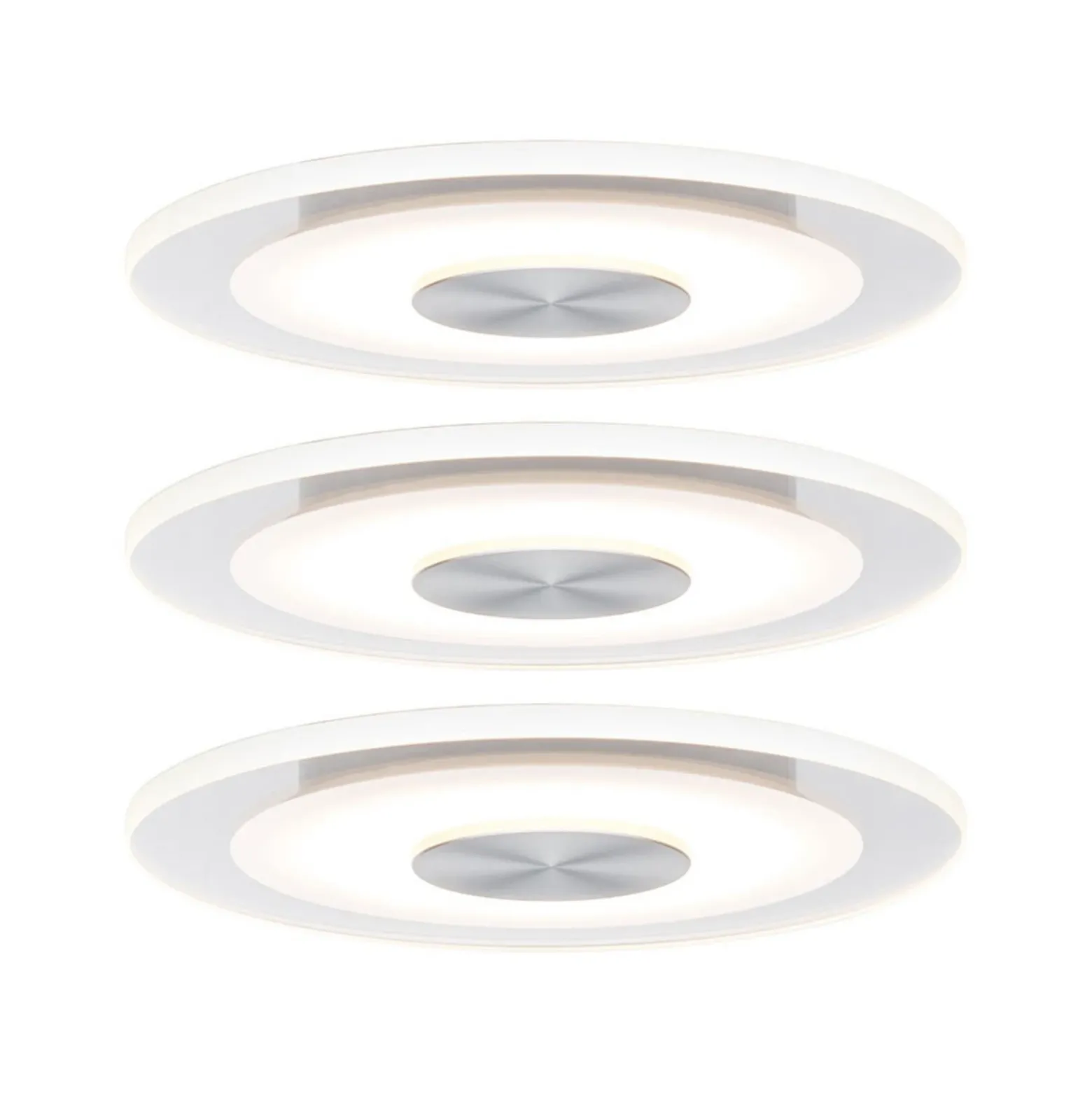 Paulmann Whirl empotrada LED 4,9W 3 ud redondo