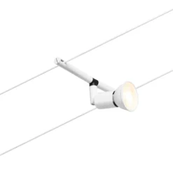Paulmann Wire Salt sobre cable, 5 luces 5m blanco