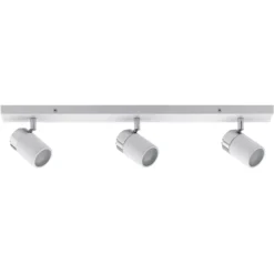 Paulmann Zyli foco de techo blanco/cromo 3 luces