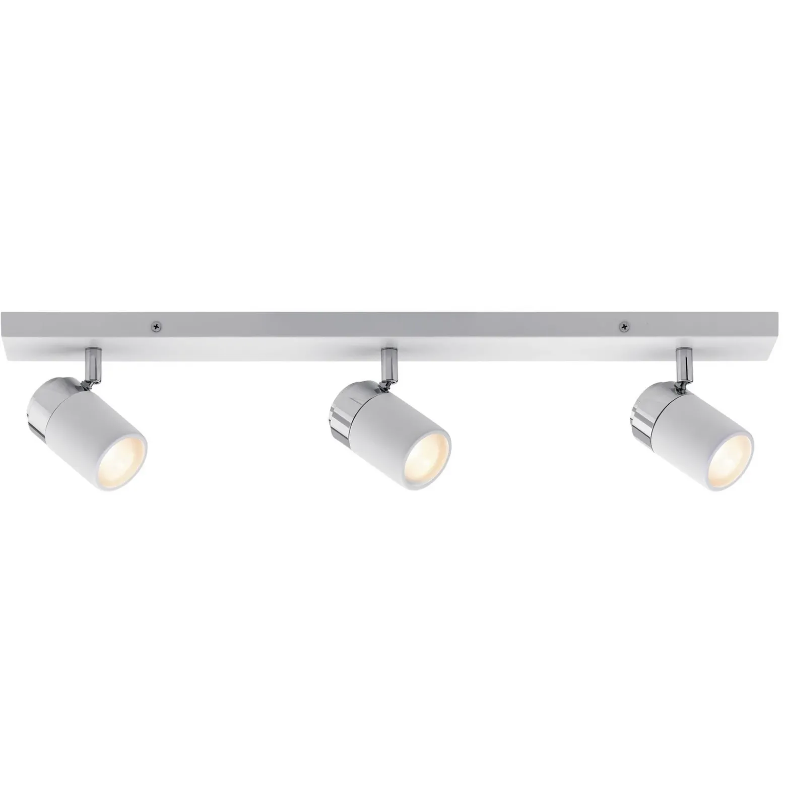 Paulmann Zyli foco de techo blanco/cromo 3 luces