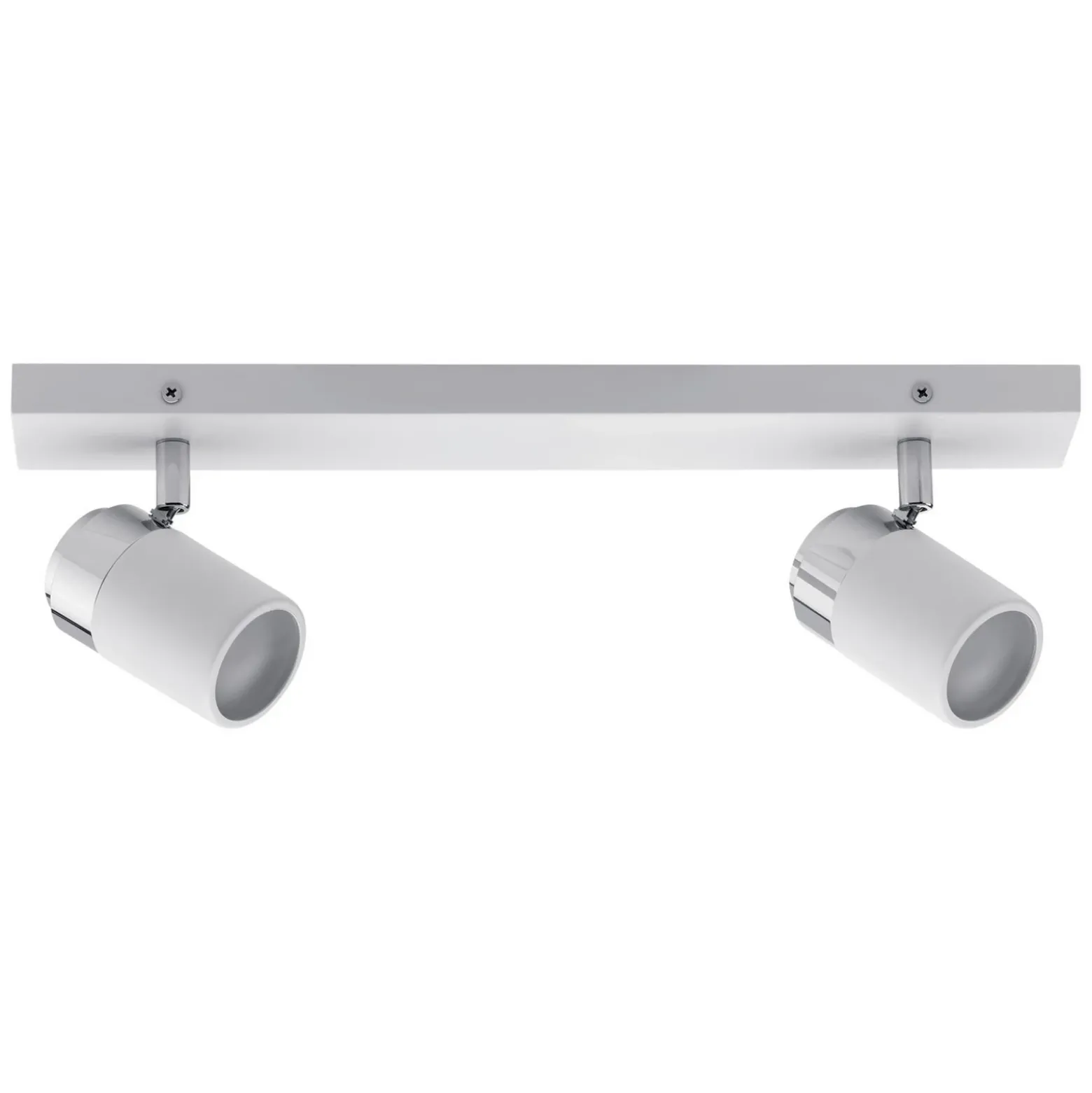 Paulmann Zyli foco de techo blanco/cromo 2 luces