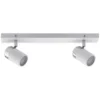 Paulmann Zyli foco de techo blanco/cromo 2 luces
