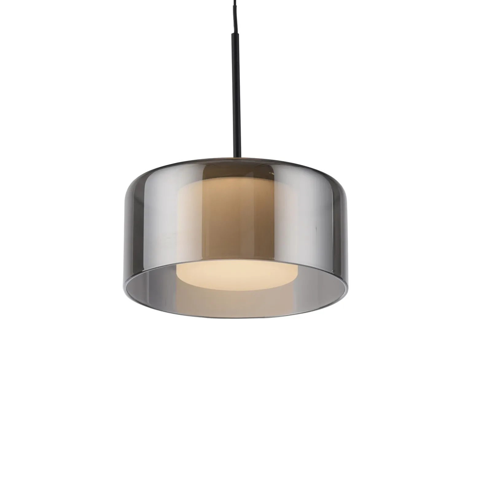Paul Neuhaus Lámpara colgante LED Rika, 71 cm, cristal, atenuable