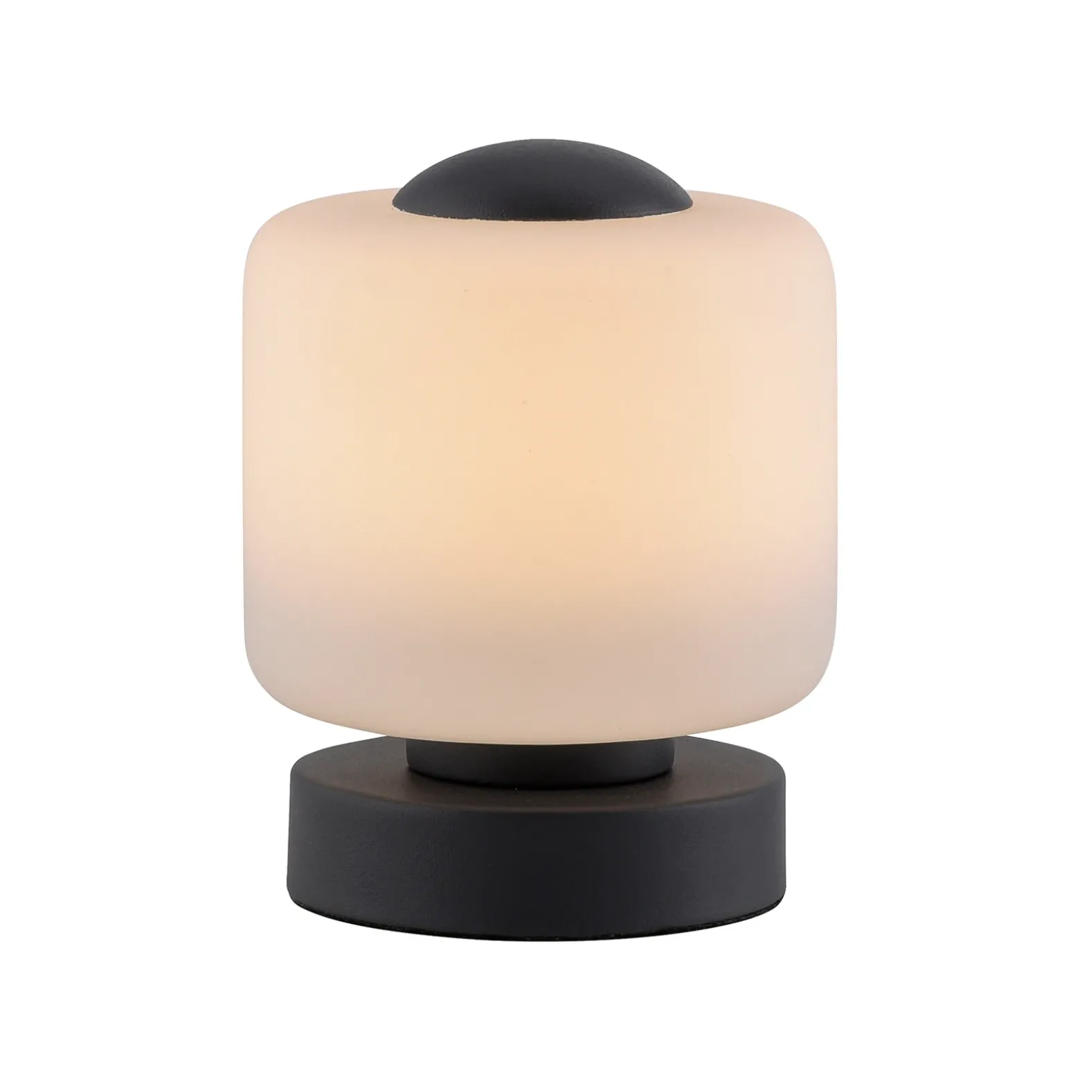 Paul Neuhaus Lámpara de mesa LED Bota, antracita, cristal, atenuable