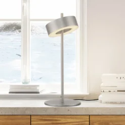 Paul Neuhaus Lámpara de mesa LED SMART+ Q-Rotate aluminio 40 cm