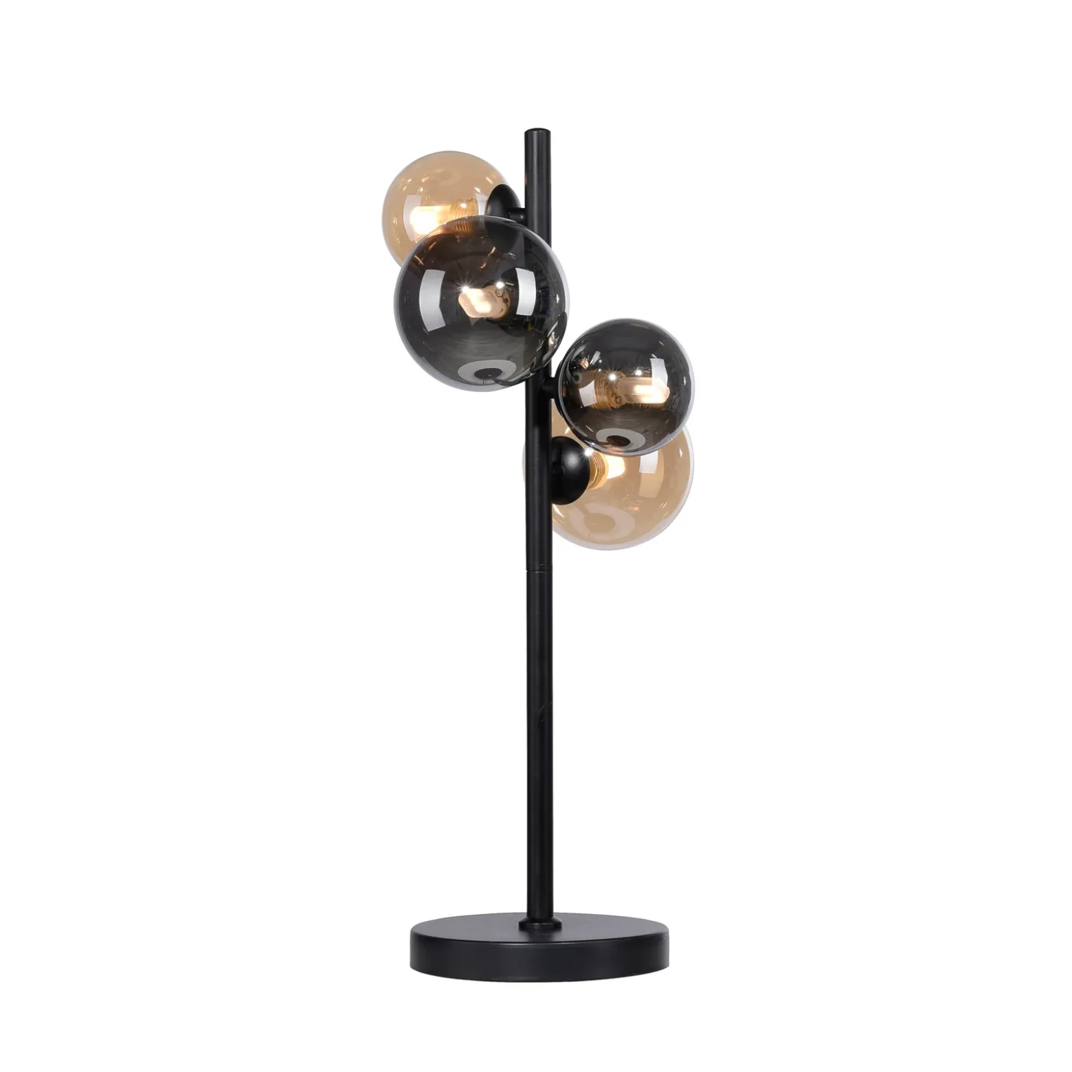 Paul Neuhaus Lámpara de mesa Popsicle, cristal, 48 cm de altura, G9