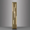Paul Neuhaus Lámpara de pie LED inteligente Q-Acoustic madera altura 162 cm