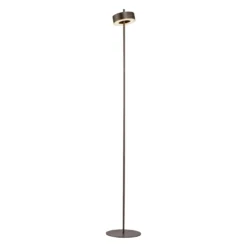 Paul Neuhaus Lámpara de pie LED inteligente Q-Rotate marrón oscuro 140 cm
