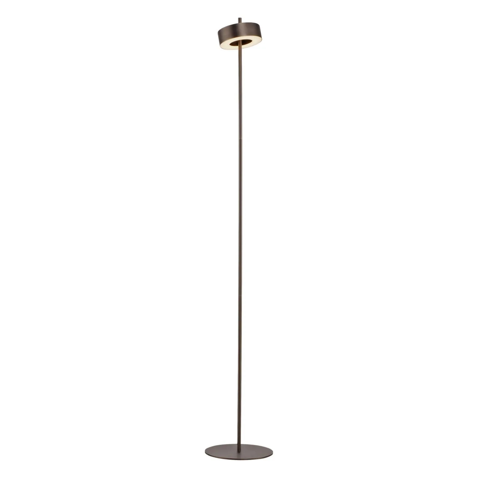 Paul Neuhaus Lámpara de pie LED inteligente Q-Rotate marrón oscuro 140 cm